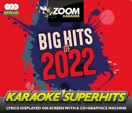 Big Hits of 2022 - Triple CD+G Set