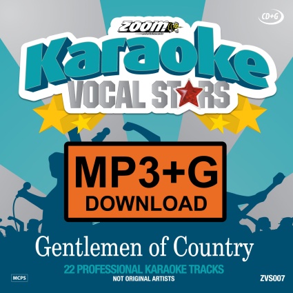 Zoom Vocal Stars Volume 7 - Gentlemen Of Country