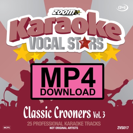 Zoom Vocal Stars Volume 17 - Classic Crooners (Vol.3)