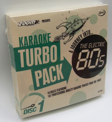 Zoom Karaoke - 80s Turbo Pack - 10 CD+G Set