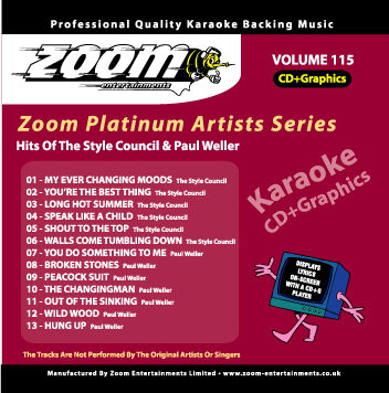 Zoom Platinum Artists - Volume 115 (Style Council & Paul Weller)