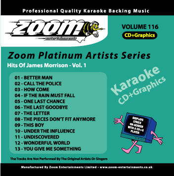 Zoom Platinum Artists - Volume 116 (James Morrison)