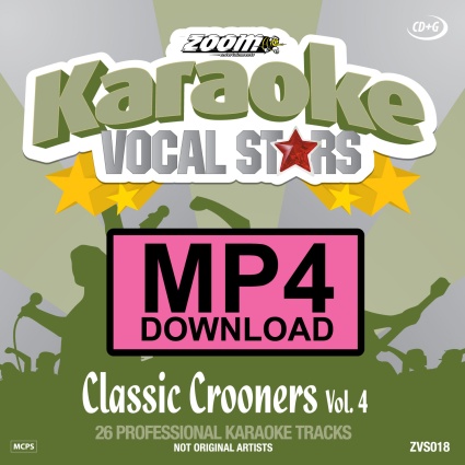 Zoom Vocal Stars Volume 18 - Classic Crooners (Vol.4)