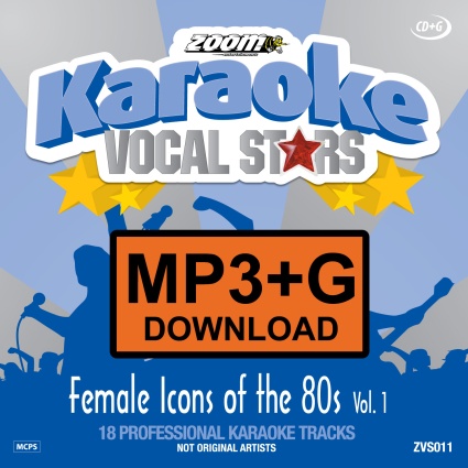 Zoom Vocal Stars Volume 11 - Female Icons Of The 80s