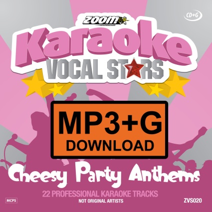 Zoom Vocal Stars Volume 20 - Cheesy Party Anthems
