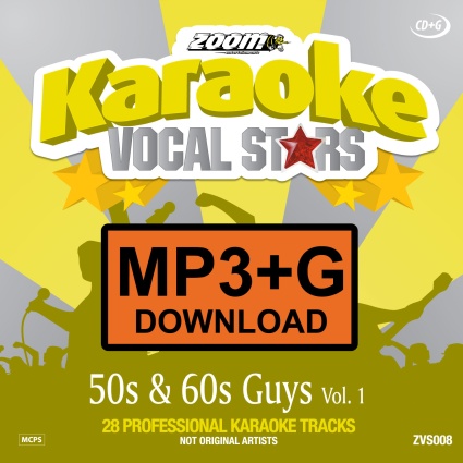 Zoom Vocal Stars Volume 8 - 50s & 60s Guys (Vol.1)