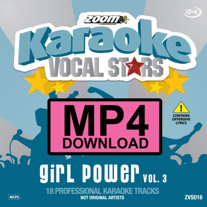 Zoom Vocal Stars Volume 16 - Girl Power (Vol.3)