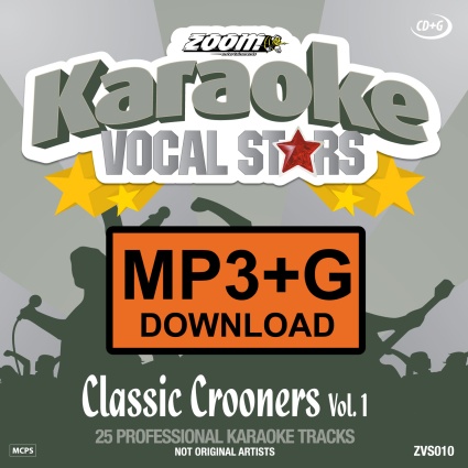 Zoom Vocal Stars Volume 10 - Classic Crooners (Vol.1)