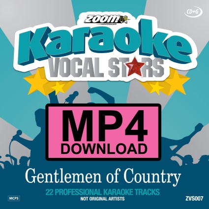 Zoom Vocal Stars Volume 7 - Gentlemen Of Country