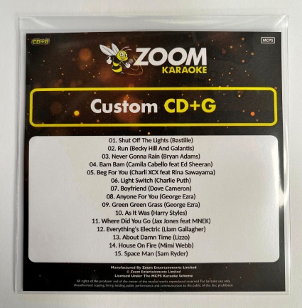 Zoom Pop Chart Picks 2022 (Part 2) [Custom CD+G]