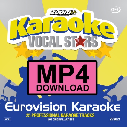 Zoom Vocal Stars Volume 21 - Eurovision Karaoke