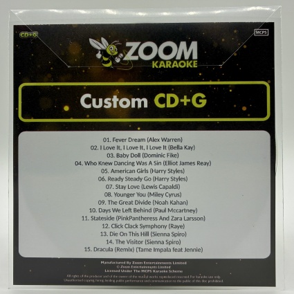 Zoom Pop Chart Picks 2026 (Part 2) [Custom CD+G]