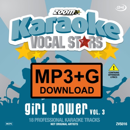 Zoom Vocal Stars Volume 16 - Girl Power (Vol.3)