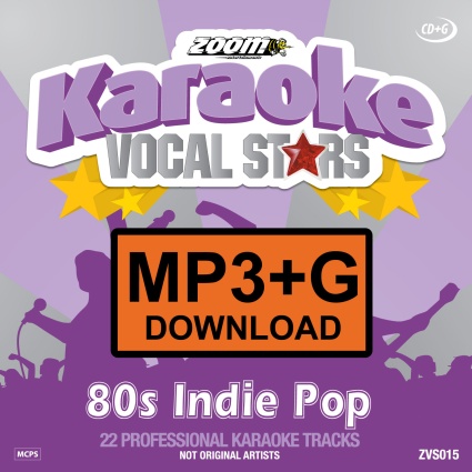 Zoom Vocal Stars Volume 15 - 80s Indie Pop