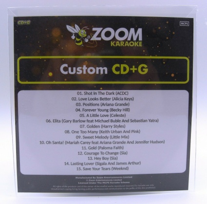 Zoom Pop Chart Picks 2020 (Part 8) [Custom CD+G]