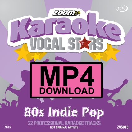 Zoom Vocal Stars Volume 15 - 80s Indie Pop