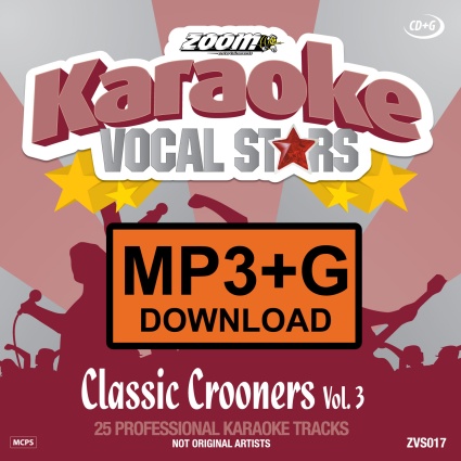 Zoom Vocal Stars Volume 17 - Classic Crooners (Vol.3)