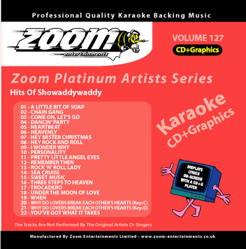 Zoom Platinum Artists - Volume 127 (Showaddywaddy)