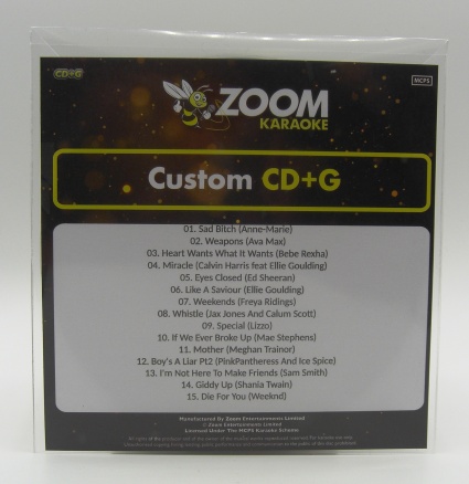Zoom Pop Chart Picks 2023 (Part 2) [Custom CD+G]