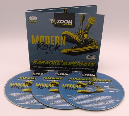 Modern Rock Superhits - Triple CD+G Set