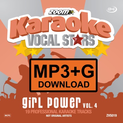 Zoom Vocal Stars Volume 19 - Girl Power (Vol.4)