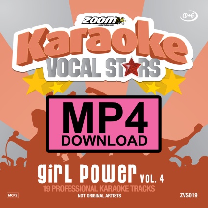 Zoom Vocal Stars Volume 19 - Girl Power (Vol.4)